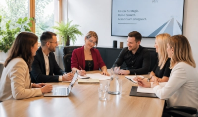 Teammeeting mit der Regionalen Wirtschaft